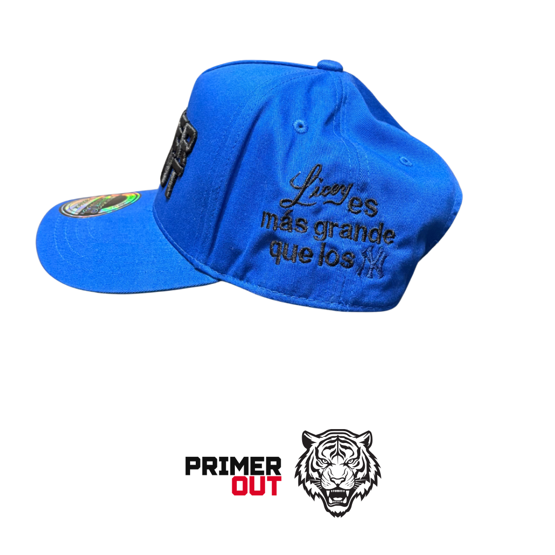 Gorra El Primer Out – Licey (Modelo 3)